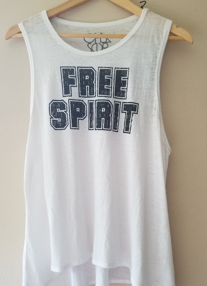 Chaser Muscle Tee Shirt Top, Free Spirt Size Small